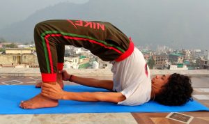 yoga for back pain bridge pose